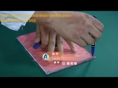 Текстильный вертикальный испытатель на воспламеняемость для защитной одежды ЖК-дисплей 36 кг