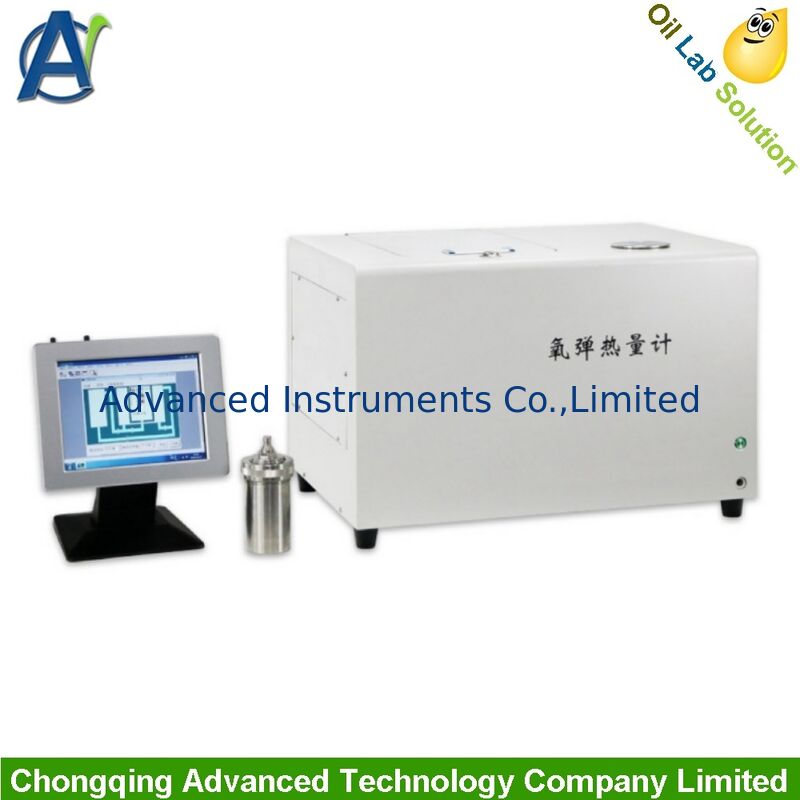 ASTM D240 Automatic Calorific Value Meter of Liquid Fuels by Oxygen Bomb Calorimeter
