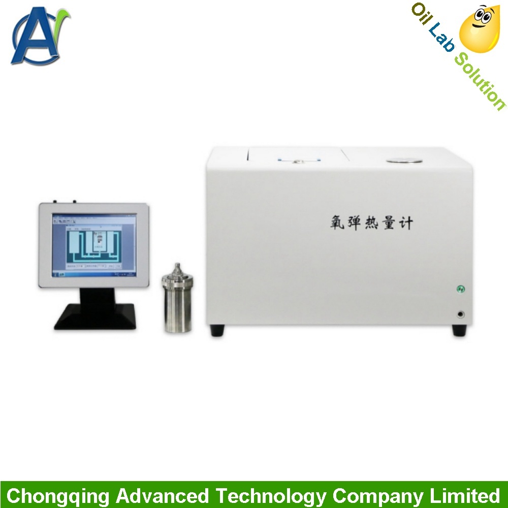 ASTM D240 Automatic Calorific Value Meter of Liquid Fuels by Oxygen Bomb Calorimeter