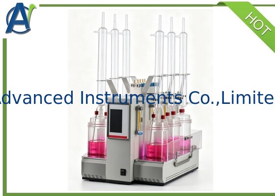 ASTM D1384 6-единичное оборудование для испытания коррозионных характеристик хладагентов